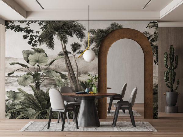 Murales de selva tropical