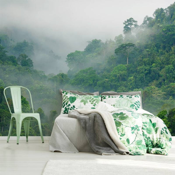 Vinilo decorativo bosque frío