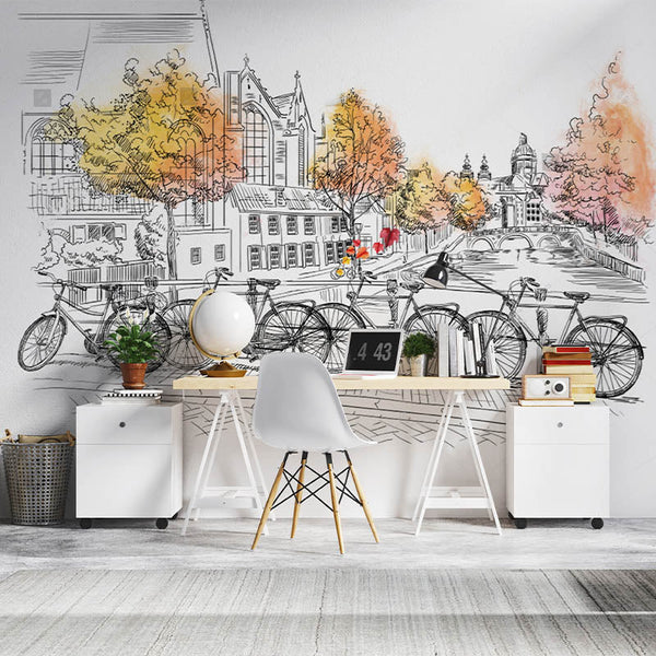 Ilustración del puente de Amsterdam
