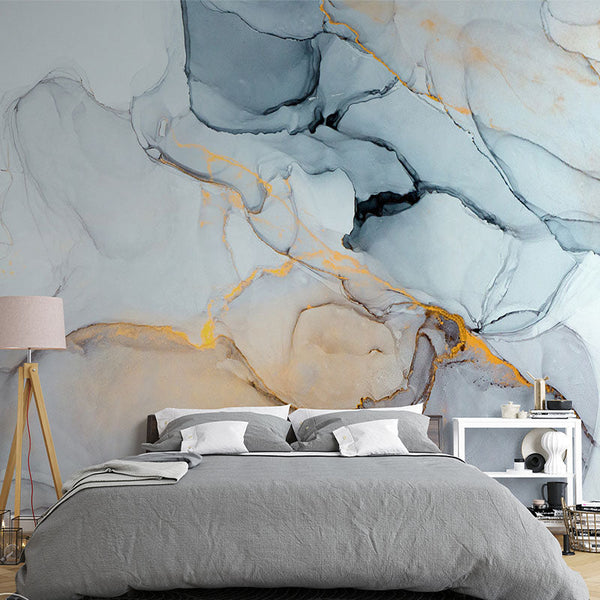 Vinilo decorativo mármol en acuarela