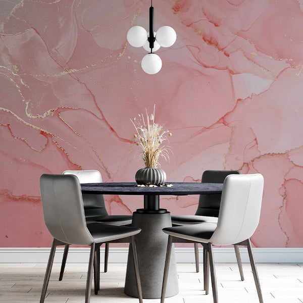 Vinilo decorativo fusión acuarela rosa