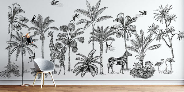 Paisaje de safari