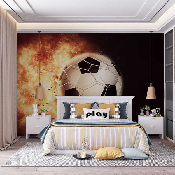 Vinilo adhesivo decorativo de fútbol